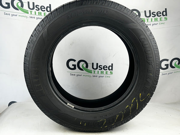 Used P225/60R17 Goodyear Reliant A/S Tires 2256017 99V 225 60 17 R17 6/32