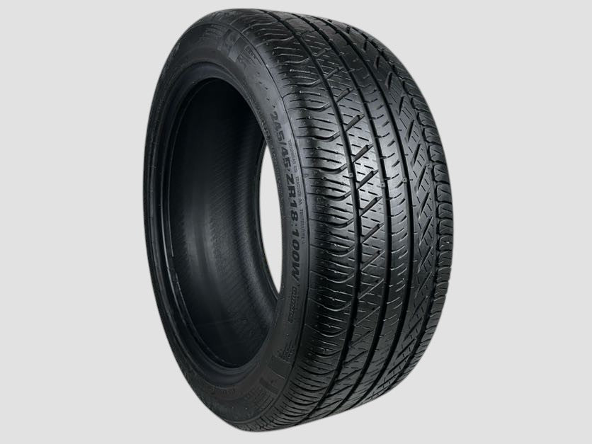 Used P245/45R18 Kumho Ecsta 4X II Tire 245 45 18 100W 2454518 R18 6/32