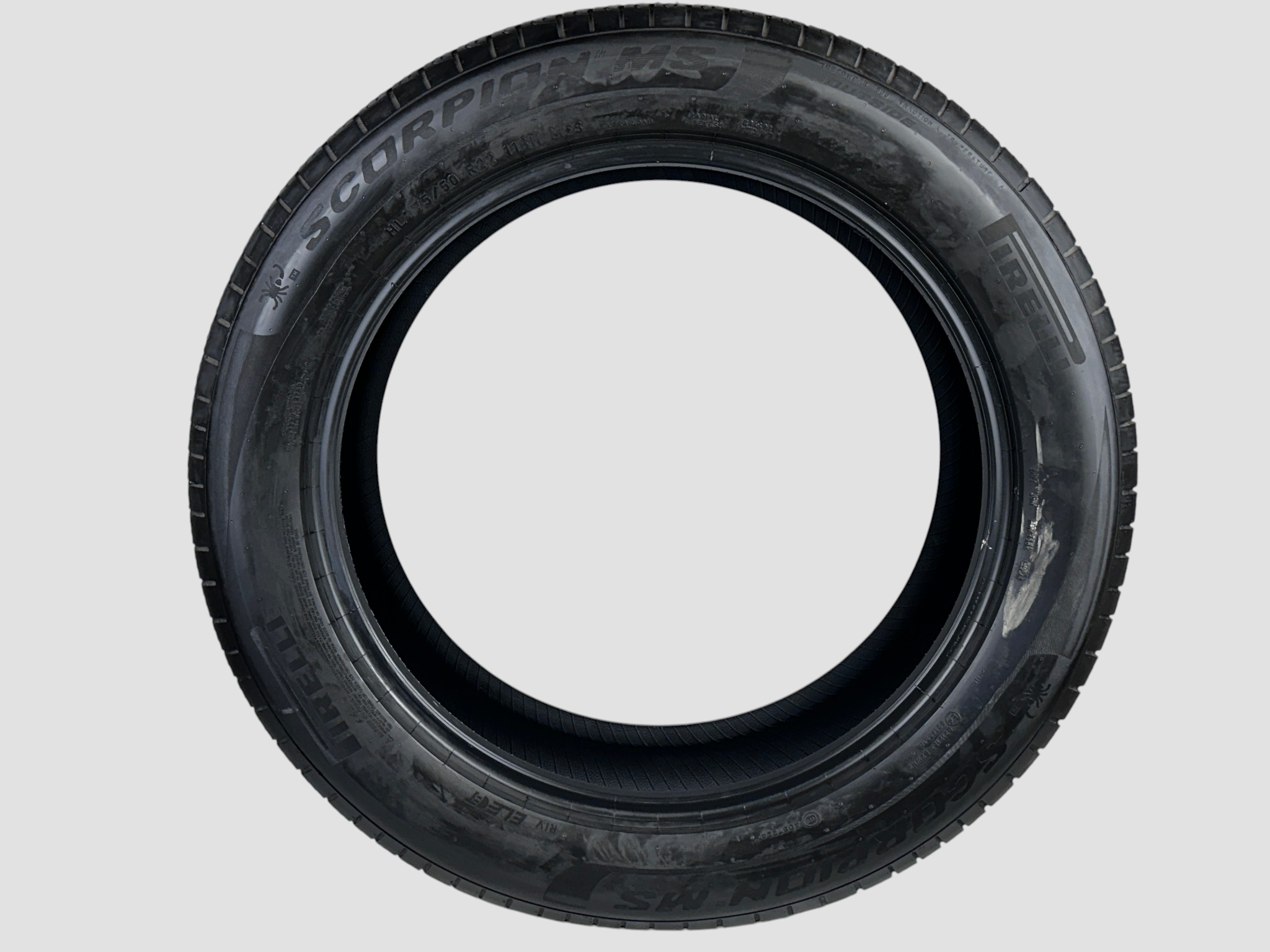 Used HL275/50R22 Pirelli Scorpion MS RIV Tire 275 50 22 116H 2755022 R22 6/32
