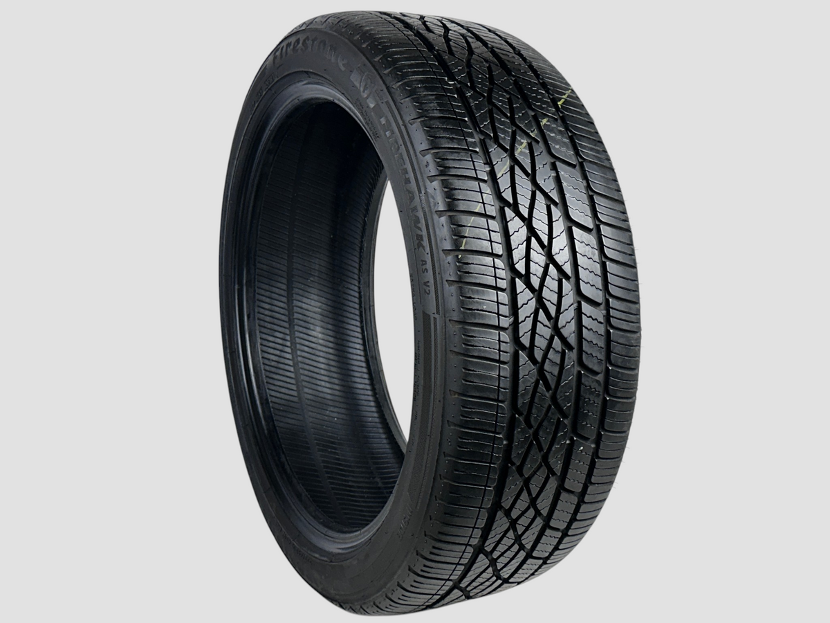 Used P225/45R19 Firestone Firehawk A/S V2  Tire 225 45 19 96W 2254519 R19 7/32