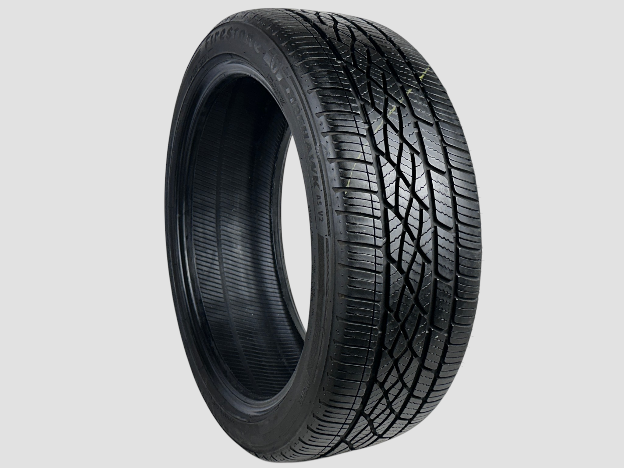 Used P225/45R19 Firestone Firehawk A/S V2  Tire 225 45 19 96W 2254519 R19 7/32