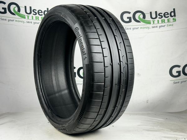 Used P245/35R19 Continental Sport Contact 6 AO Tires 245 35 19 93Y 2453519 R18 8/32