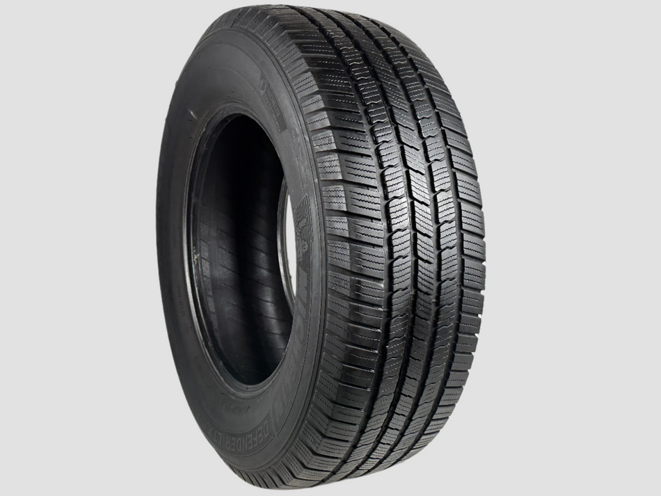 Used 265/65R17 Michelin Defender LTX M/S Tires 265 65 17 112T 2656517 R17 7/32