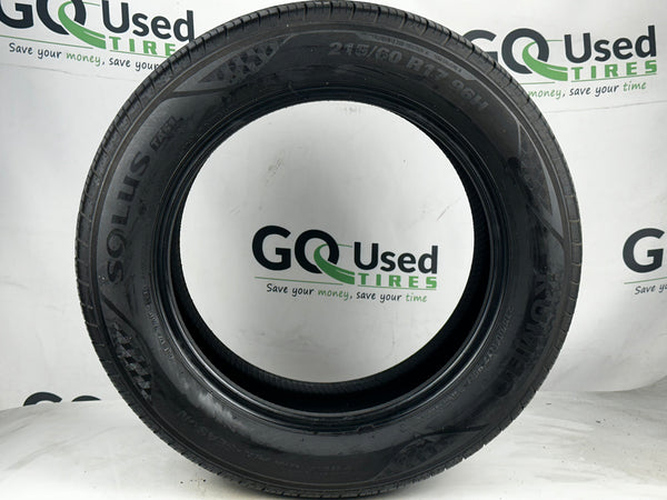 Used P215/60R17 Kumho Solus TA51 Tires 215 60 17 96H 2156017 R17 7/32