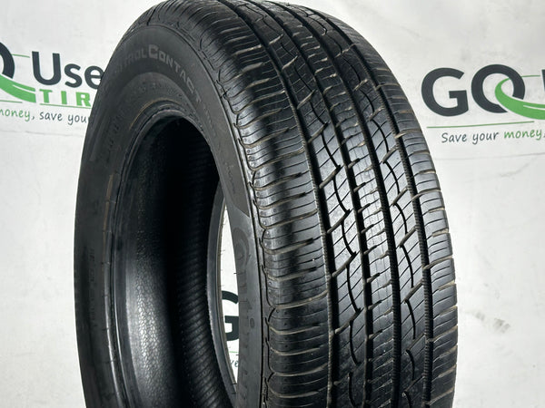 Used P225/65R17 Continental ControlContact Tour A/S Plus Tires 2256517 Tires 225 65 17 102H R17 6/32