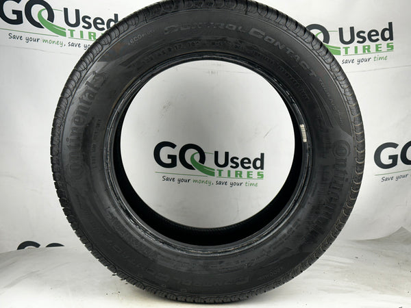 Used P225/65R17 Continental ControlContact Tour A/S Plus Tires 2256517 Tires 225 65 17 102H R17 6/32