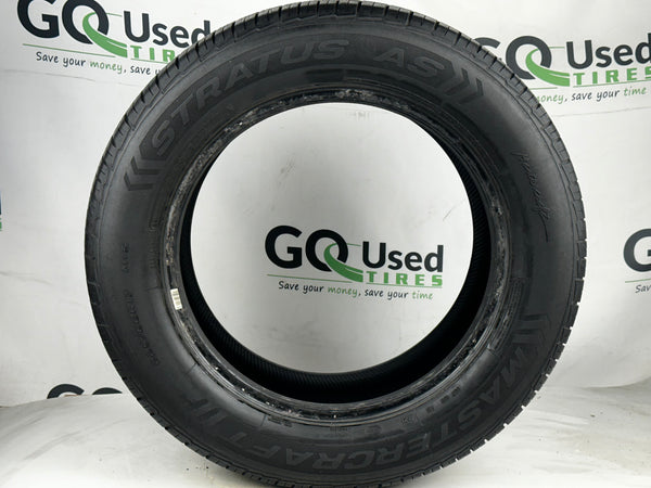 Used P225/60R17 MasterCraft Stratus A/S Tires 2256017 99H 225 60 17 R17 7/32