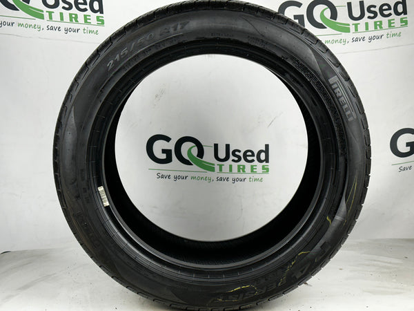 Used P215/50R17 Pirelli P4 Persist A/S Plus Tires 2155017 95V 215 50 17 R17 8/32