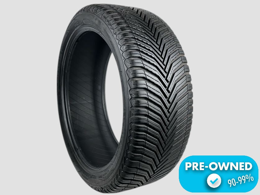 Used P255/40R21 Michelin Cross Climate2 Tire 2554021 102V 255 40 21 R21 9/32