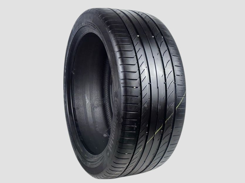 Used P255/40R19 Continental ContiSportContact5 SSR Tire 255 40 19 96W 2554019 R19 6/32