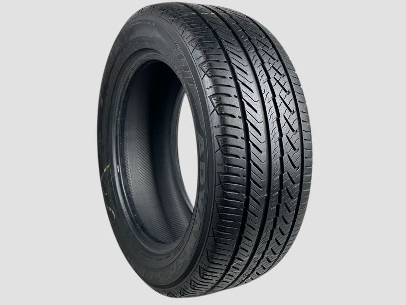Used P225/55R16 Yokohama Advan Sport A/S+ Tire 2255516 95W 225 55 16 R16 7/32