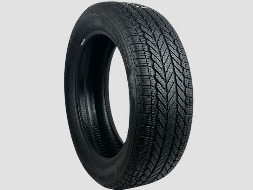 Used P225/55R19 Bridgestone Weatherpeak Tire 225 55 19 99V 2255519 R19 7/32