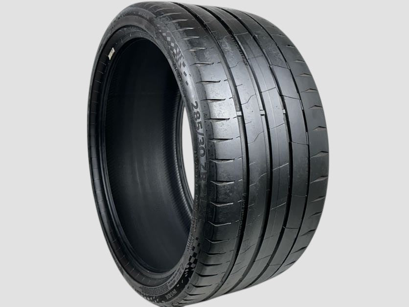 Used P285/30R21 Continental Sport Contact7 MGT Tire 285 30 21 100Y 2853021 R21 6/32