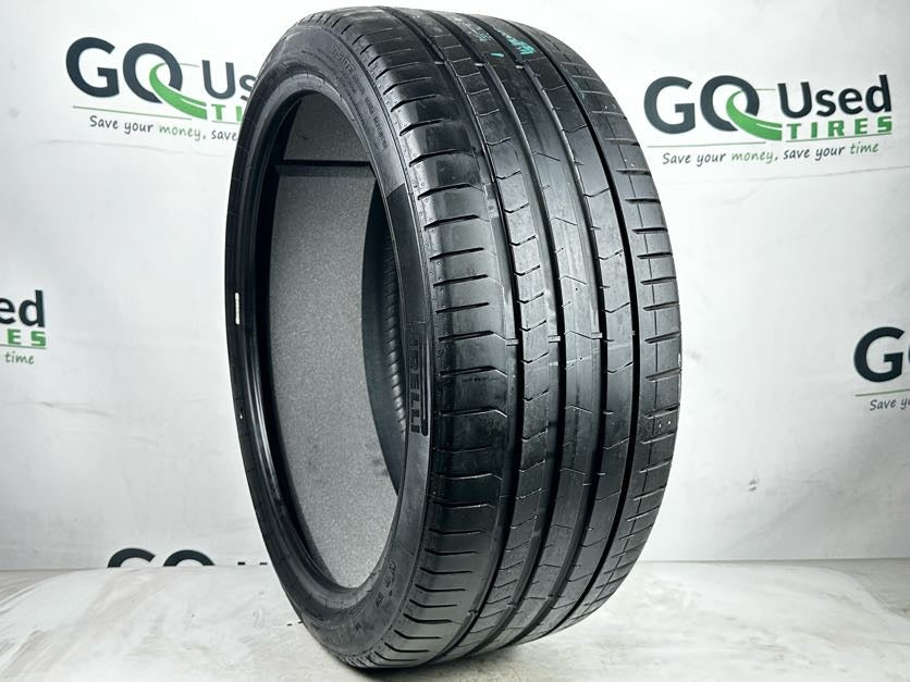 Used P255/35R21 Pirelli Pzero PZ4 T1 PNCS Tires 255 35 21 98W 2553521 R21 7/32