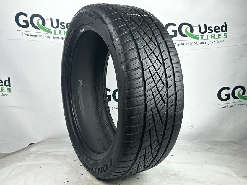 Used P255/45R20 Continental ExtremeContact DWS06 Plus Tire 255 45 20 103Y 2554520 R20 6/32