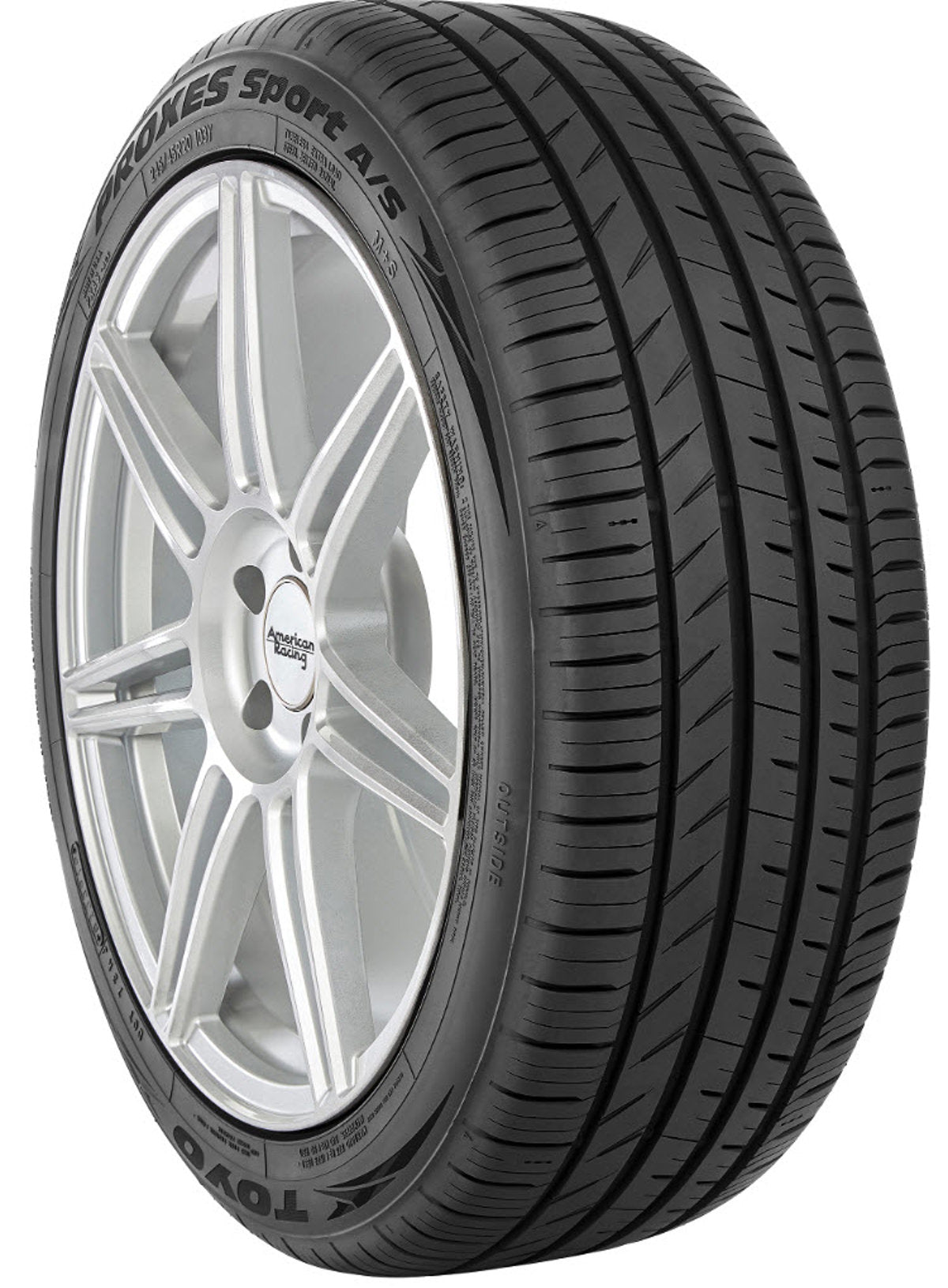 Toyo Tires PROXES SPORT A/S Tire 225 45 19 R19