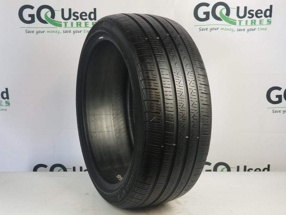 Used P245/40R19 Pirelli Cinturato P7 A/S Runflat Tires 245 40 19 98H 2454019 R19 4/32