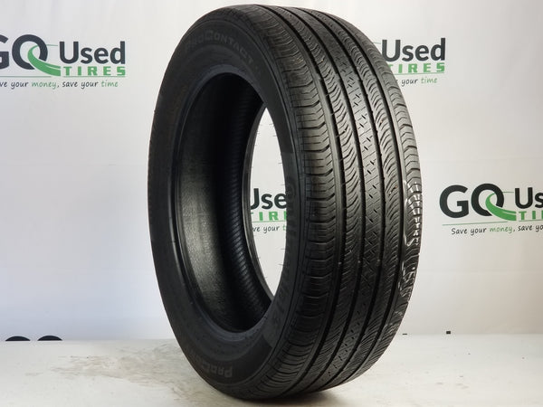 Used P215/65R17 Continental ProContact TX Tires 215 65 17 Tires 21565177 99H R17 6/32