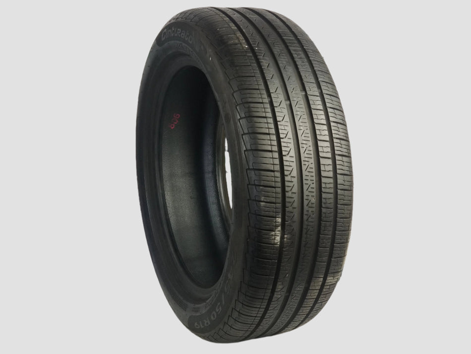 Used P245/50R19 Pirelli Cinturato P7 A/S Runflat Tire 245 50 19 105H 2455019 R19 5/32