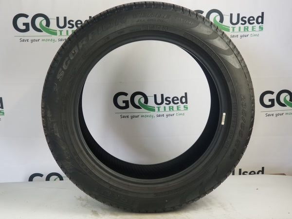 Used P235/55R19 Pirelli Scorpion Verde A/S Runflat Tires 235 55 19 101H 2355519 R19 4/32