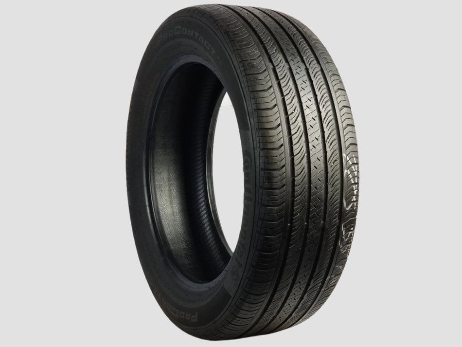 Used P225/55R18 Continental ProContact Tx Tire 225 55 18 98H 2255518 R18 6/32