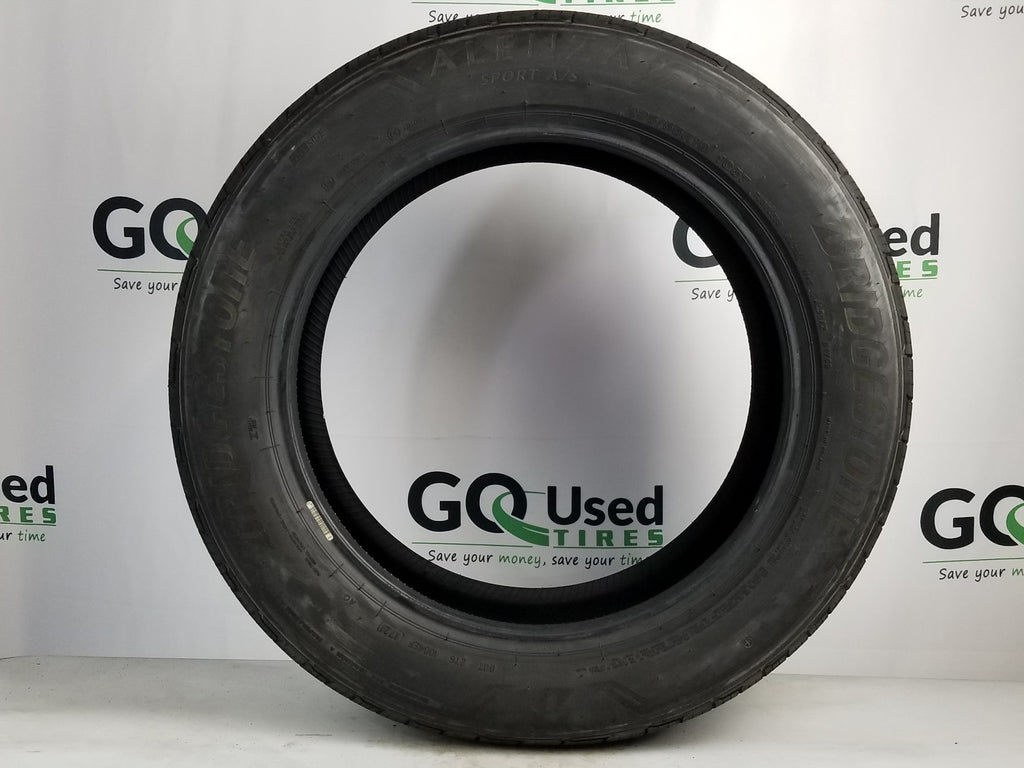 Used P235/55R19 Bridgestone Alenza Sport A/S Tires 235 55 19 105T