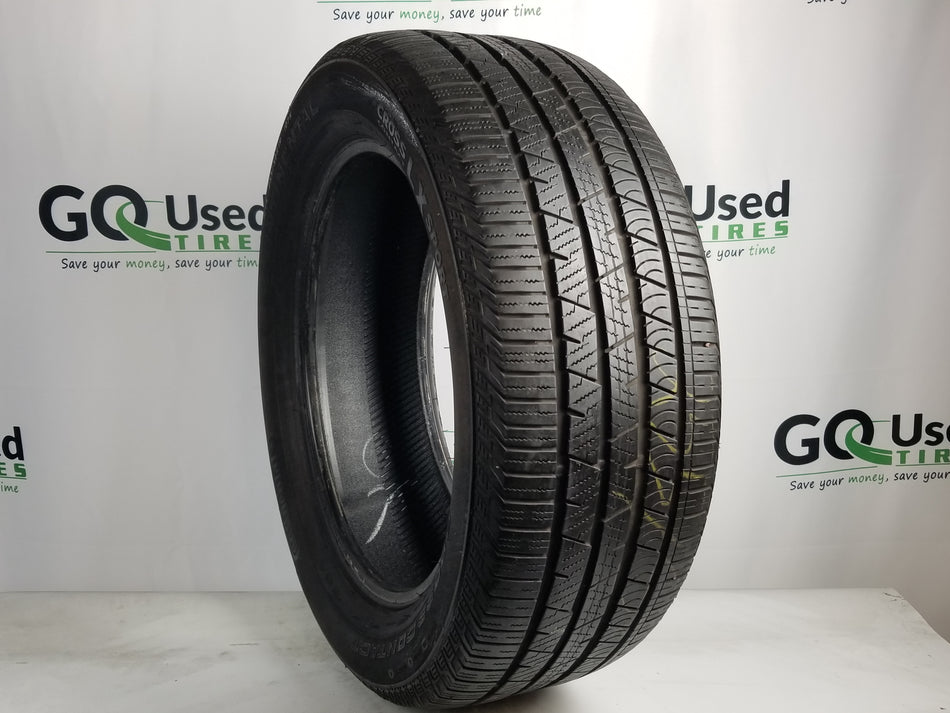 Used P255/50R19 Continental Cross Contact Lx Sport Tires 255 50 19 107H 2555019 R19 7/32