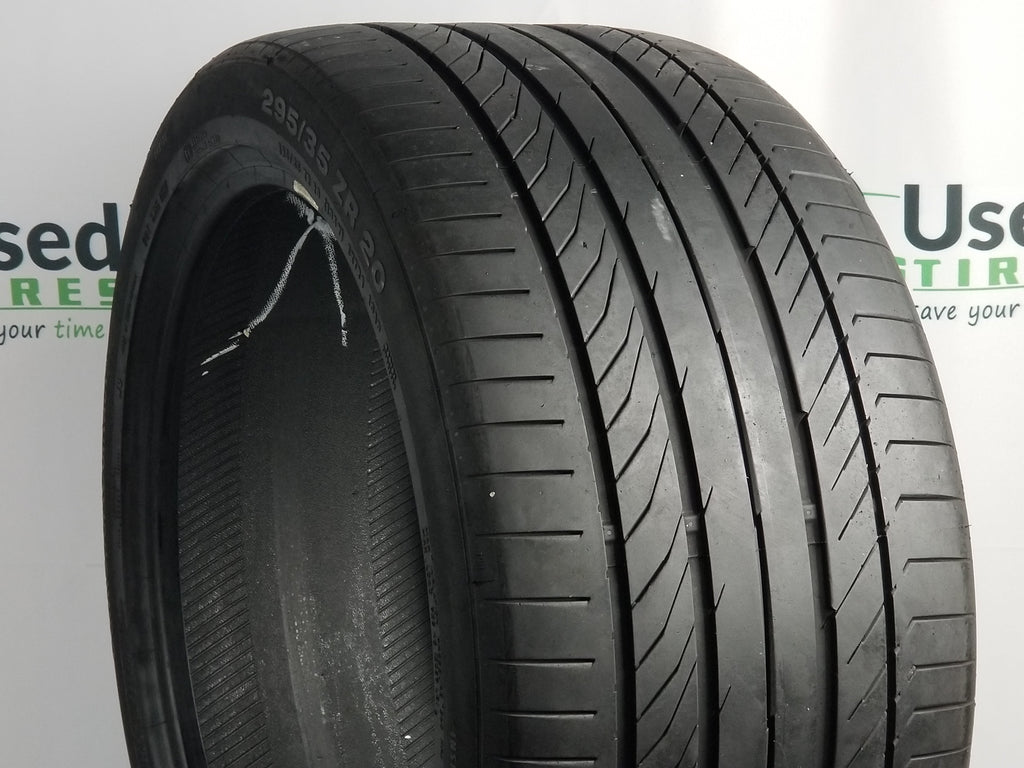 Used P295/35R20 Continental Contisportcontact 5P Tires 295 35 20