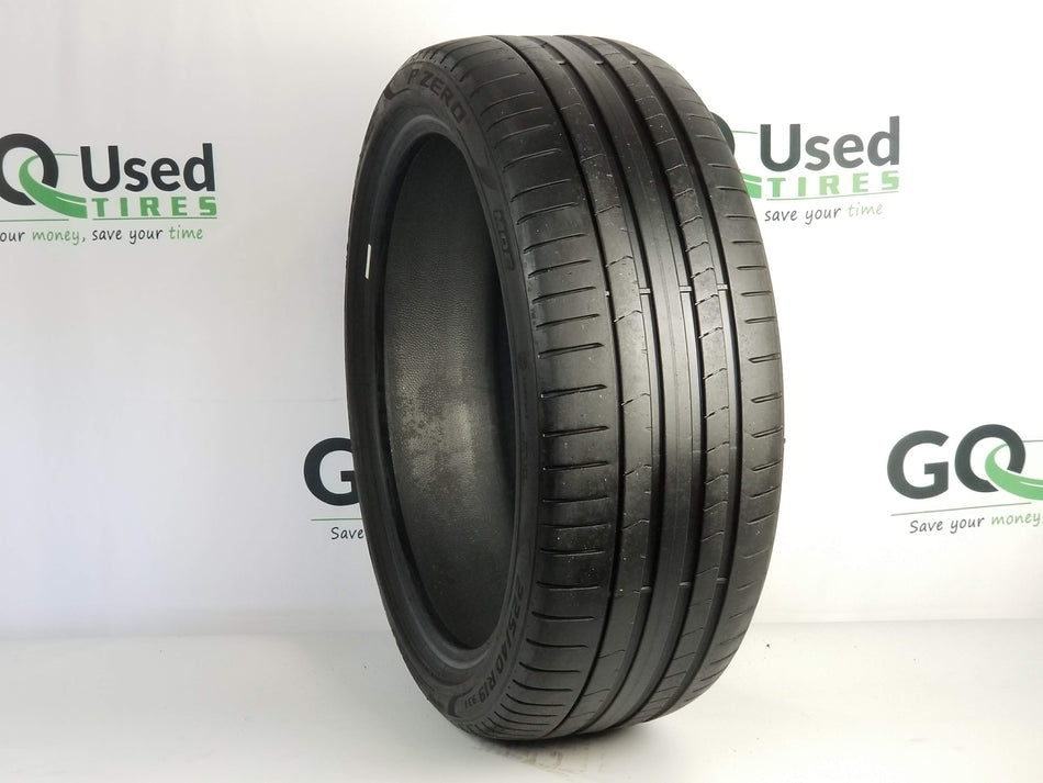Used P225/40R19 Pirelli Pzero PZ4 Runflat Tires 225 40 19 93Y 2254019 R19 6/32