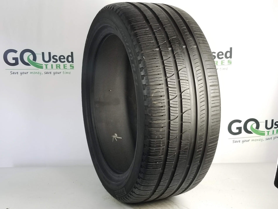 Used P285/40R21 Pirelli Scorpion Verde A/S NO Tires 2854021 109V 285 40 21 R21 7/32