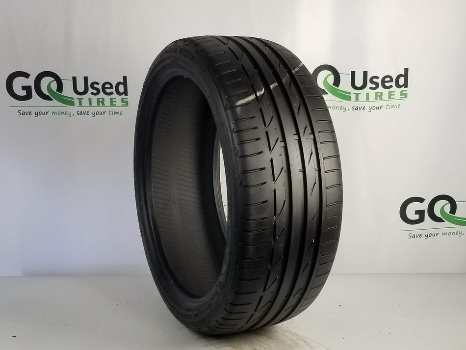 Used P225/40R19 Bridgestone Potenza S001 Runflat Tires 225 40 19 89Y 2254019 R19 8/32
