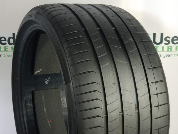 Used P305/30R21 Pirelli Pzero PZ4 A7A PNCS Tires 305 30 21 104Y 3053021 R21 7/32