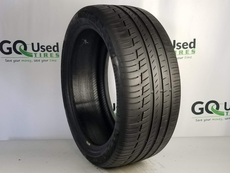Used P275/40R21 Continental Premium Contact 6 SSR Runflat Tires 2754021 107Y 275 40 21 R21 6/32