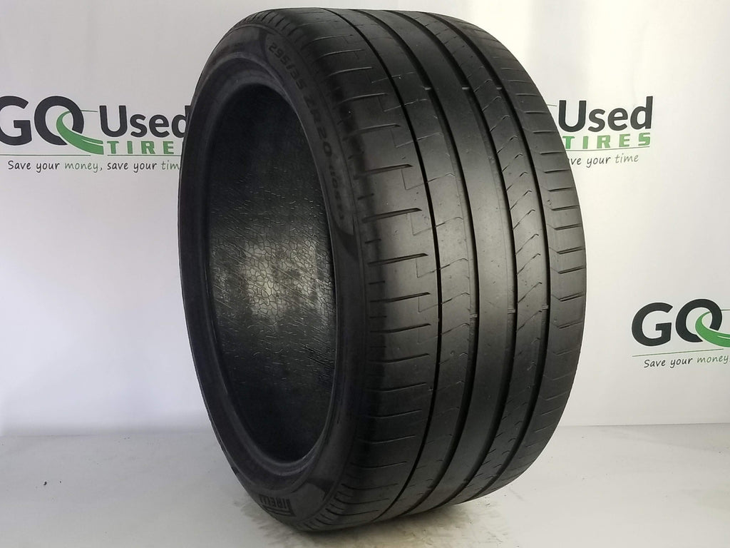 Used P295/35R20 Pirelli Pzero A6A Tires 295 35 20 105Y 2953520 R20