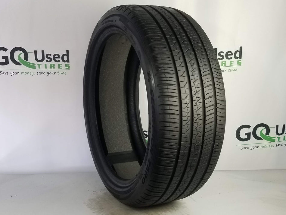 Used P255/40R21 Pirelli Scorpion Zero A/S PNCS Tires 2554021 102V 255 40 21 R21 6/32