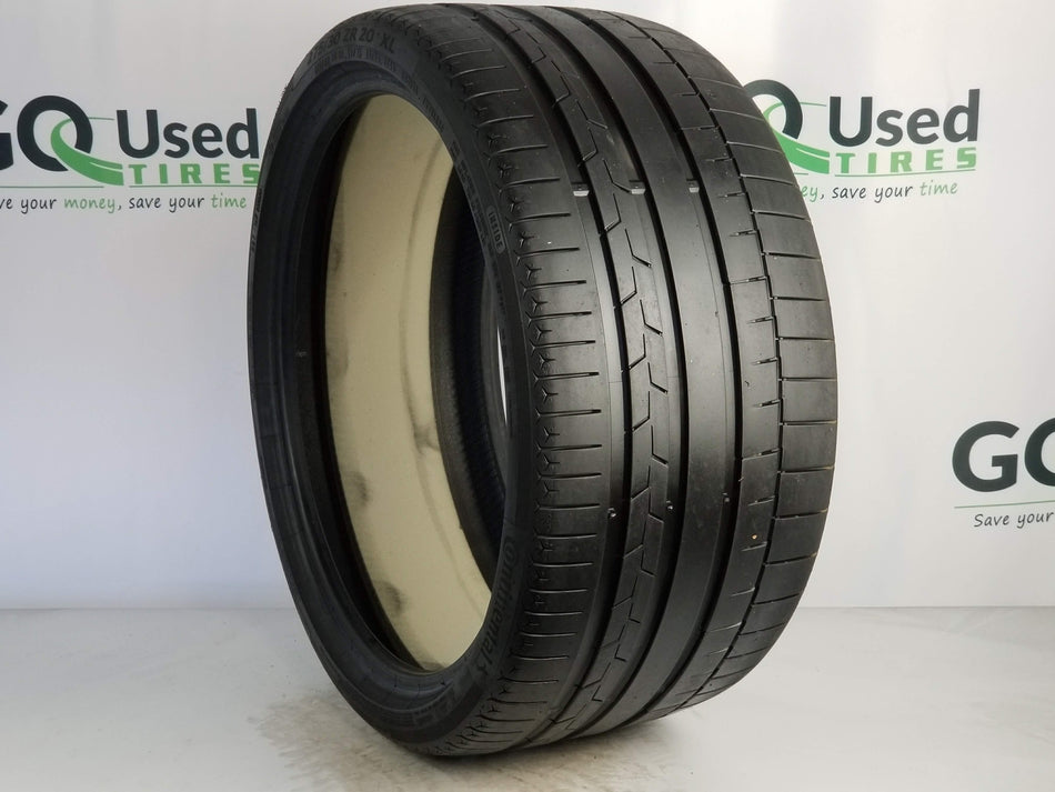 Used P275/30R20 Continental SportContact 6 AO  Tires 275 30 20 97Y 2753020 R20 7/32