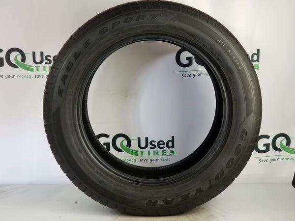 Used P265/50R19 Goodyear Eagle Sport A/S Tires 265 50 19 110W 2655019 R19 7/32
