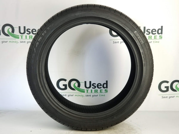 Used P225/45R19 Pirelli Cinturato P7 A/S Runflat Tires 225 45 19 96V 2254519 R19 9/32