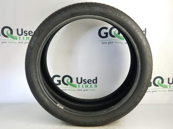 Used 315/30R22 Continental Premium Contact 6 Tires 315 30 22 107Y 3153022 R22 8/32