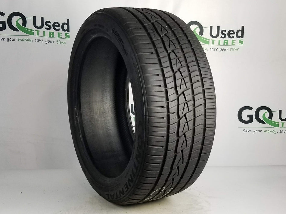 Used 245/40R18 Continental Controlcontact Sport SRS+ Tires 245 40 18 97Y 2454018 R18 7/32