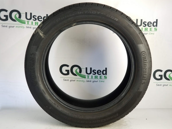 Used P235/50R19 Continental Pro Contact Gx SSR Runflat Tires 235 50 19 99H 2355019 R19 6/32