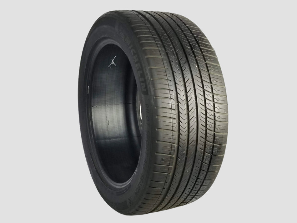 Used P285/45R20 Michelin Pilot Sport A/S Tire 285 45 20 112Y 2854520 R20 6/32