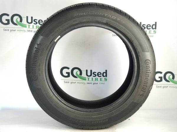 Used 235/55R19 Continental Pro Contact Tx Tires 235 55 19 101V 2355519 R19 9/32