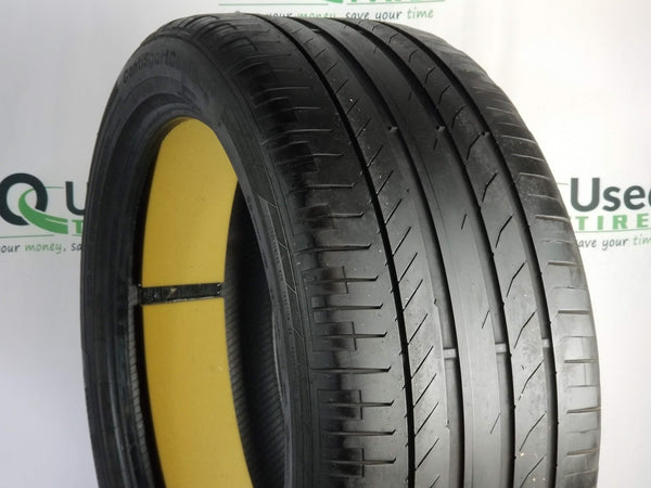 Used P295/40R22 Continental Contisportcontact5 Tires 295 40 22 112Y 2954022 R22 6/32