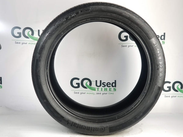 Used P315/35R22 Continental Premium Contact 6 SSR Tires 3153522 111Y 315 35 22 R22 6/32
