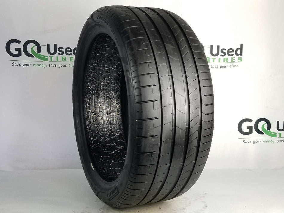 Used P285/35R21 Pirelli Pzero PZ4 2853521 Tires 105Y 285 35 21 R21 6/32