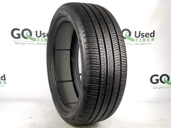 Used P245/45R21 Pirelli Scorpion Zero A/S PNCS Tires 245 45 21 104W 2454521 R21 8/32