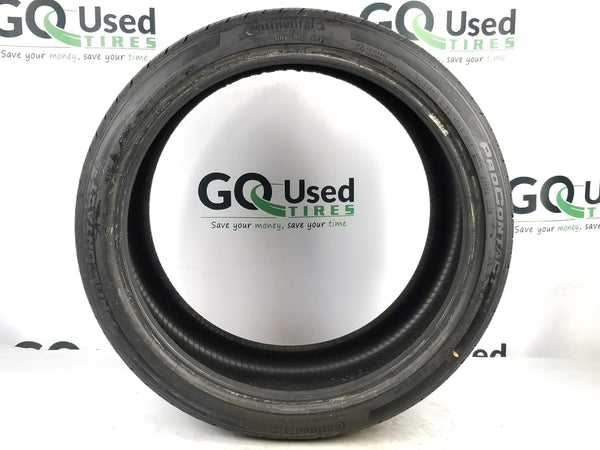 Used P305/30R21 Continental ProContact RX NFO Tires 305 30 21 104H 3053021 R21 9/32