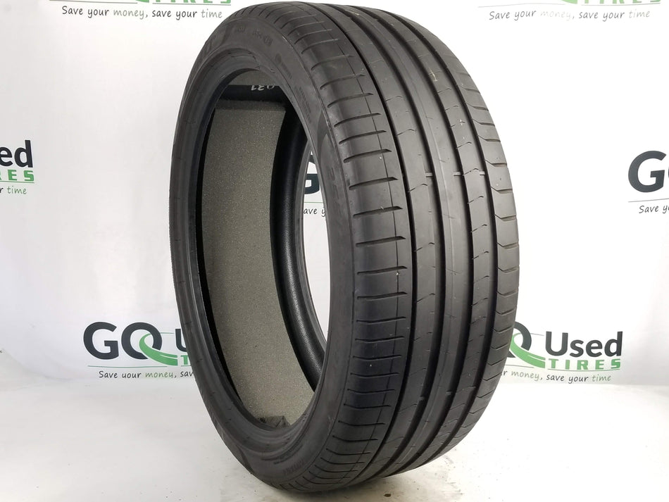 Used P255/40R21 Pirelli Pzero PZ4 RO1 PNCS Tires 2554021 102Y 255 40 21 R21 7/32