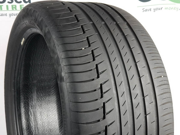 Used P315/35R21 Continental Premium Contact 6 SSR Runflat Tires 3153521 111Y 315 35 21 R21 5/32